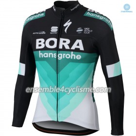 Maillot Cyclisme 2018 Bora Hansgrohe Hiver Thermal Fleece N001